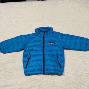 Patagonia Baby Down Sweater Jacket Blue 3-6m EXCELLENT CONDITION